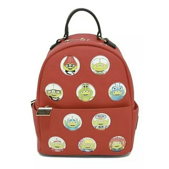 Loungefly Toy Story Alien Outfits Remix Mini Backpack Pizza Planet Disney Pixar main image 4